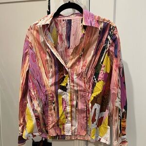 Etro Multicolor Abstract Shirt